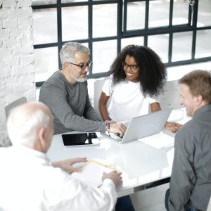 Industrial Metal Wall Mirror